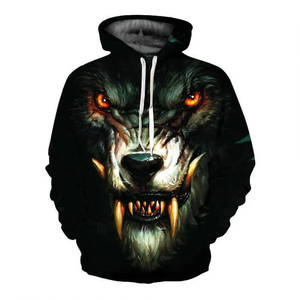 100% Diseño de logotipo personalizado Sublimated Men's Hoodies Sudaderas con capucha de manga larga - Product Image 5