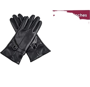 Gants en cuir décontractés pour hommes, best-sellers, vintage, avec grip pour la conduite, chauds pour l'hiver, en cuir véritable - Product Image 5
