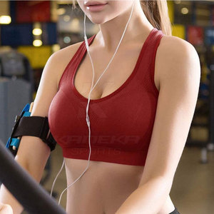 Soutien-gorge de sport pour femmes, tissu hautement élastique avec un maintien ferme pour la course à pied, la salle de sport, l'entraînement et la pratique quotidienne - Product Image 2