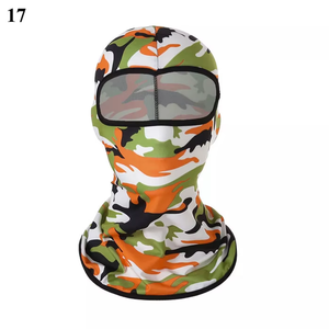 Haute Qualité Cagoule Visage Masque Bandana Couverture Camo Tactique Chapeau Capuche Biker Cou Guêtre Écharpe 100% Polyester Ski Masque - Product Image 1