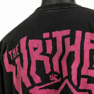 Camiseta Oversize Negra Personalizada de Algodón para Hombre, Estilo Urbano, con Estampado Gráfico Audaz, Ajuste Holgado y Hombros Caídos, Venta al por Mayor OEM - Product Image 6
