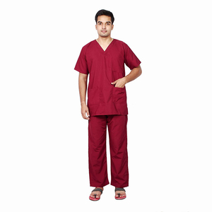 Uniformes de laboratoire en coton pour hommes, confortables, respirants, à séchage rapide, pour soins infirmiers en hôpital, gommages pour médecins fabriqués au Pakistan OEM - Product Image 3