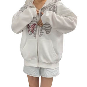 Sweat à capuche zippé intégral pour homme, confortable et durable, en molleton respirant coton/polyester, idéal pour l'hiver - Product Image 3