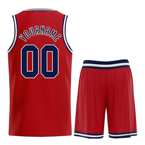 เสื้อบาสเก็ตบอลกางเกงขาสั้น100% โพลีเอสเตอร์ชุดเล่นกีฬาฤดูร้อน - Product Image 2