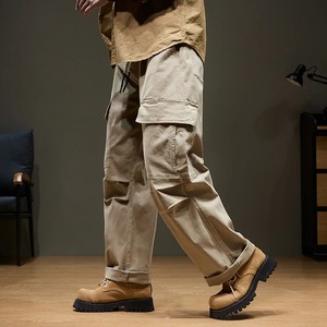 Pantalon multi-poches personnalisé pour hommes, jogging d'entraînement cargo respirant, 100% coton, pantalon décontracté pour hommes, vente promotionnelle d'été - Product Image 4