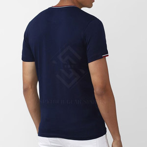Camiseta de Hombre de Alta Calidad, Suave y Cómoda, Ecológica, Transpirable, de Secado Rápido, 220g, Poliéster/Algodón, Verano, Casual, Corte Regular - Product Image 3