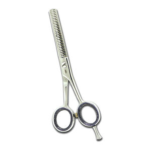 Tijeras de Entresacar de Acero al Carbono Afiladas de 6.5 Pulgadas, Tijeras de Peluquería de Textura Premium para Salón, Corte de Cabello para Hombres, Mujeres y Niños - Product Image 1