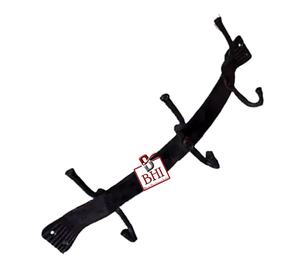 Forgé à la main, VINTAGE, vieille casserole de cuisine, casserole, crochet d'ustensiles, RAIL, cintres de vêtements en fer forgé à la main - Product Image 1