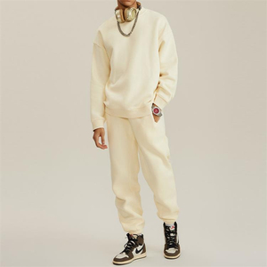 เสื้อกันหนาวขนแกะไซส์ใหญ่พิเศษสำหรับผู้ชาย, เสื้อกันหนาวลำลองให้ความอบอุ่นในฤดูหนาวเสื้อสวมหัวเสื้อสวมหัวเนื้อนุ่มหนาสวมใส่สบาย - Product Image 5