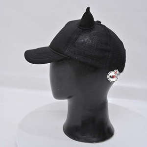Gorra de camionero Vintage para hombre, gorra de béisbol estructurada con Cierre trasero, logotipo bordado personalizado, patrón de letras en tela común, al por mayor - Product Image 4