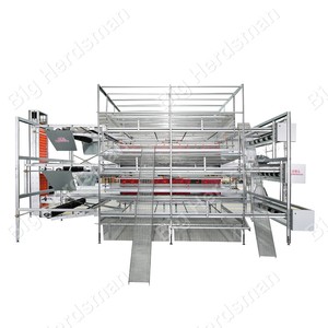 Sistema <span class=keywords><strong>de</strong></span> Jaulas para el Bienestar <span class=keywords><strong>de</strong></span> la Aves <span class=keywords><strong>de</strong></span> Corral con Estructura <span class=keywords><strong>de</strong></span> Zinc, Aluminio y Magnesio y Recolección Automática <span class=keywords><strong>de</strong></span> <span class=keywords><strong>Huevos</strong></span>, Certificado CE - Product Image 2