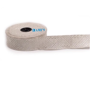 Hilo de encaje trenzado de alambre de lingotes al por mayor/trenzas de encaje de Mylar para uniformes de oficiales ceremoniales - Product Image 3