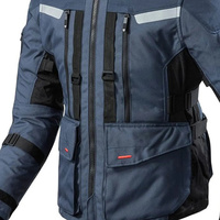 Chaqueta de Motocicleta Personalizada de Alta Calidad con Revestimiento, Transpirable, de Lona, Cómoda, con Logotipo Frontal, para Invierno, Suministro de Fábrica OEM ODM