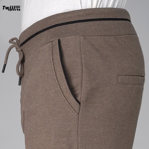 Shorts de sport pour hommes 2026 personnalisables avec logo, style urbain, 100 % coton respirant, taille élastique, séchage rapide, pour l'été et le fitness - Product Image 3