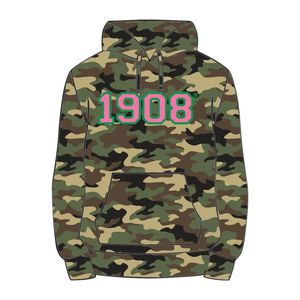 เสื้อมีฮู้ดลายพราง1908เสื้อมีฮู้ดแบบสวมหัวผ้าคอตตอนเกรดพรีเมียมผสมกรีกเครื่องแต่งกายแนวชมรมปักตามสั่งสไตล์เทพเก้า hbcu เสื้อผ้าเพื่อชีวิตชาวกรีก - Product Image 2