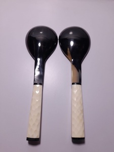 Ensemble de couverts en corne de la meilleure qualité, service à salade avec manche en os, lot de 2 ustensiles de cuisine en métal de haute qualité - Product Image 6