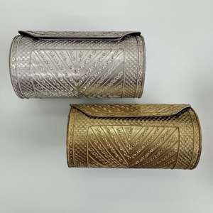 Bolso de mano de metal de latón hecho a mano para mujer, bolso de mano para fiesta, novia, matrimonio, embrague para mujer por HF CRAFTS - Product Image 5