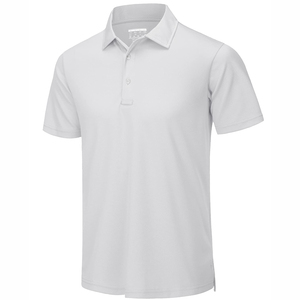 Polo à manches courtes confortable pour hommes, 100% coton, avec logo personnalisé, dernier style, coupe ajustée - Product Image 5