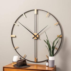 Promotional Antique <b>Wall</b> <b>Clock</b> Novelty <b>Wall</b> Decor and Living Area Metal Analog <b>Wall</b> <b>Clock</b> Study Hall Dining Use - Product Image 1