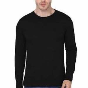 เสื้อยืดคอกลมแขนยาวสำหรับผู้ชายเสื้อยืดผ้าฝ้ายพิมพ์ลาย - Product Image 3