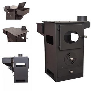 Poêle à granulés de bois PANSEE autoportant pour chauffage hivernal, chauffage rapide de la maison, installation facile, armoire d'alimentation biomasse - Product Image 5