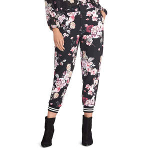 Pantaloni Eden da donna Rachel Roy, pantaloni casual a vita alta neri traspiranti, taglia XL - Product Image 1