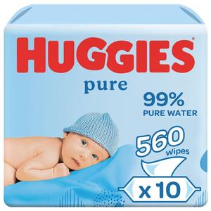 Huggies Pure Baby Wipes, toallitas seguras y suaves de calidad premium, compra ahora, entrega rápida, perfectas para el cuidado de recién nacidos y niños pequeños - Product Image 3