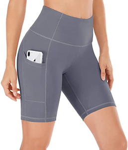 Shorts de sport de Fitness taille haute pour femmes Sexy Butt Compression Scrunch Back Respirant Seamless Workout Yoga Shorts Nouveau produit - Product Image 6