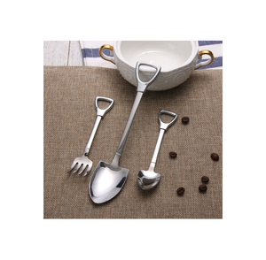 ช้อนตักสแตนเลสช้อนช้อนชากาแฟผลไม้ไอศครีมช้อนชาแบบแบนขายส่ง - Product Image 1