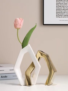 แจกันดอกไม้เซรามิกพอร์ซเลนทำมือรักษ์โลกสำหรับตกแต่งบ้าน - Product Image 3