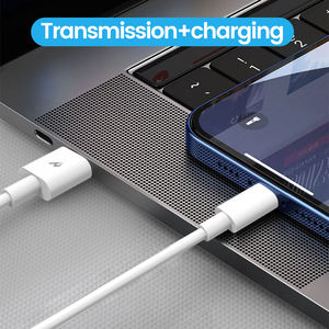 Enjoy - Cable USB A Tipo-C 5A 100W Cable de carga de color blanco, cable de datos de tipo C a C 1M para cargar - Product Image 5