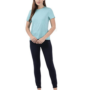 เสื้อยืดผู้หญิงทรงเข้ารูปแบบลำลองทำจากวัสดุที่ดีที่สุด - Product Image 4