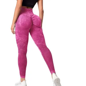 Toptan custom made kadın moda tayt spor Yoga sıkı yüksek bel hızlı kuru Legging kadın giyim spor tayt