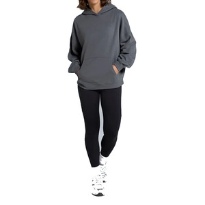 Vente en gros manches régulières Collection hiver hommes goutte épaule sweats à capuche à la mode confortable sweats à capuche 100% coton polaire - Product Image 2