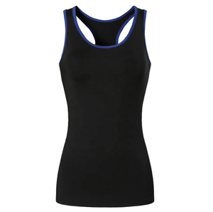 Chaleco de punto de talla grande para mujer con logotipo personalizado al por mayor, camiseta sin mangas funcional de estilo informal - Product Image 2