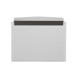 Taschina magnetica DIN A7 orizzontale con 1 striscia magnetica, Grigio chiaro, 10 pz. / Confezione.- MA7110-07 - Product Image 2