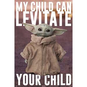 Impresión Digital del Póster de The Mandalorian, Yoda, Baby Yoda, Grogu, Lienzo para Decoración del Hogar - Product Image 5