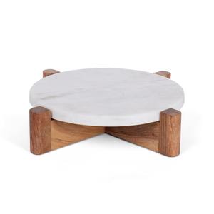 จานเสิร์ฟเค้กทรงโมเดิร์นเก๋ไก๋ ทำจากเปลือกหอยมุก พร้อมรูปทรงและสีที่ปรับแต่งได้สำหรับตกแต่งเค้ก - Product Image 4