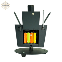 Système de tir 12 Rotation Cue Channel point tir feux d'artifice système d'allumage machine rotative pour glace pyro
