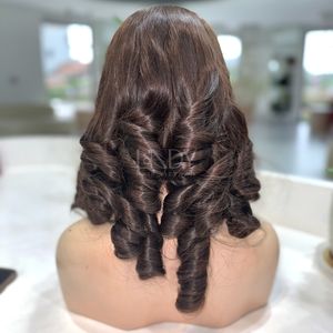 High Quality Bouncy Customized Color <b>Wigs</b> Made of 100% Real Vietnamese Human Hair - Product Image 4