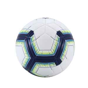 Professional High Quality Soccer Ball Custom Logo Official Size Durable PVC PU Leather Machine Stitching Excellent <b>Air</b> Retention - Product Image 6