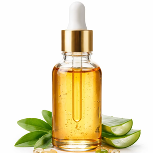 Suero Facial Herbal Orgánico con Ácido Hialurónico, Rosa y Bakuchiol, Antienvejecimiento, Iluminador, Control de Acné, Blanqueador, Líquido Luminoso - Product Image 1
