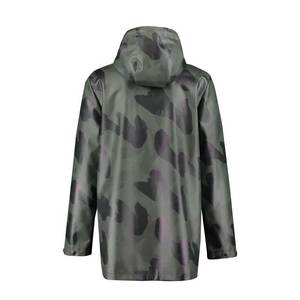 Chaquetas Impermeables de Lona para Hombre, Talla Grande, Casuales, Sólidas, para Caza al Aire Libre, con Cierre de Cremallera y Logotipo Personalizado, para Otoño - Product Image 2