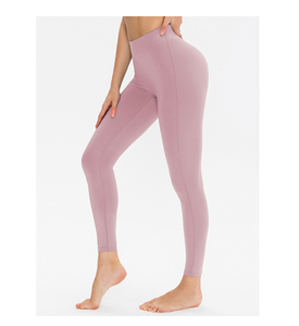 Mallas de yoga y gimnasio sin costuras de cintura alta para mujer, el mejor entrenamiento físico de realce personalizado con estilo informal - Product Image 4