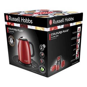 Hervidor Eléctrico Compacto Russell Hobbs 2400W 1L COLOURS PLUS Rojo 24992 70 - Product Image 2