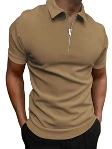 Polo en piqué 100 % coton égyptien de luxe, grande taille, décontracté, uni, pour hommes, collection 2026 (OEM) - Product Image 2