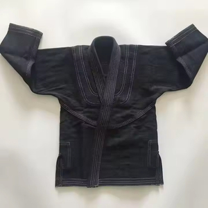 Uniforme kimono Jiu Jitsu de Color Gris para Práctica de Artes Marciales, Material Transpirable DE LA Mejor Calidad, Diseño Personalizado, Novedad de 2025 - Product Image 6
