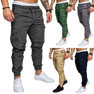Pantalon de jogging décontracté en toile pour hommes-Pantalon de survêtement anti-boulochage pour la course - Product Image 6