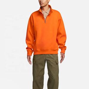 2026 Arrival Customized <b>Half</b> <b>Zip</b> <b>Sweatshirts</b> Made in Factory Pure Cotton Blended Top Quality <b>Half</b> <b>Zip</b> <b>Sweatshirts</b> for Adults - Product Image 6