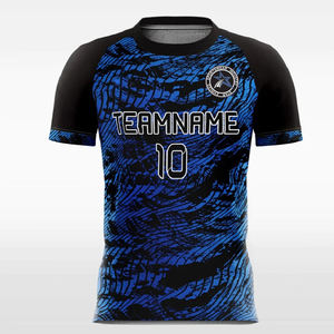 Camiseta Deportiva Unisex Transpirable de Secado Rápido y Ecológica, Personalizable con Nombre y Logotipo, Impresión por Sublimación, 100% Algodón, Camiseta de Fútbol Corta - Product Image 5